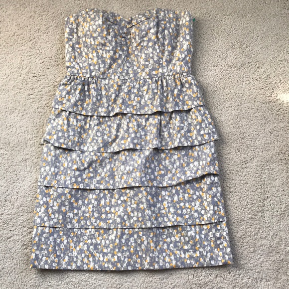 J. Crew Dresses & Skirts - J. crew strapless tiered ruffle dress
